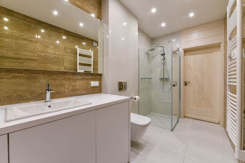Contemporary Shower Area