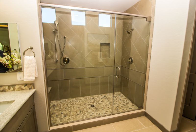 Bathroom with Large Walk-In Shower